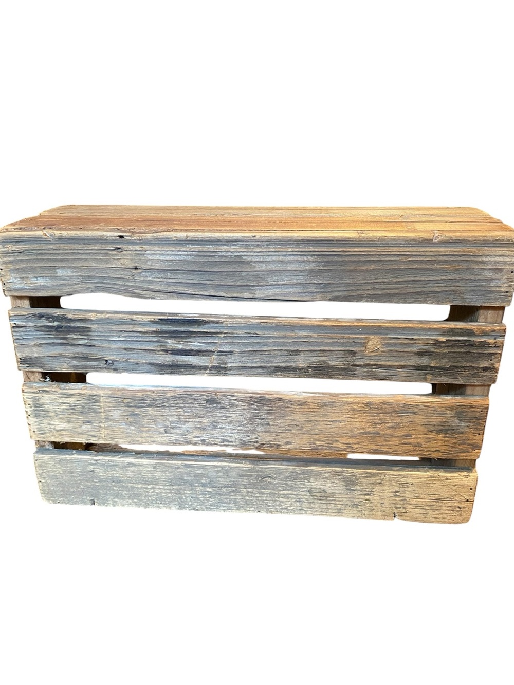 HANDMADE RUSTIC VINTAGE WOOD CRATE - Picture 7 of 7